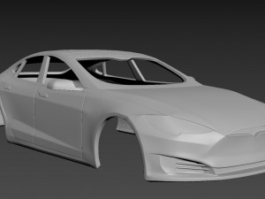 tesla model s body for print 3D 打印模型