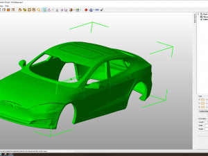 tesla model s body for print 3D 打印模型