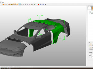tesla model s body for print 3D 打印模型