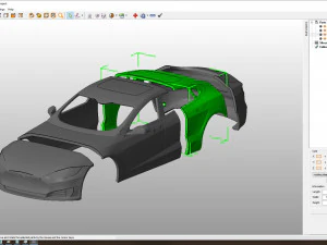 tesla model s body for print 3D Print Model