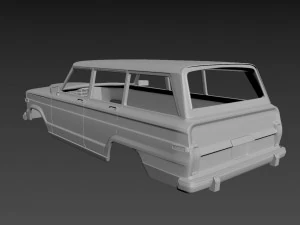 jeep grand wagoneer body for print 3D Print Model