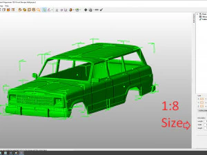 jeep grand wagoneer body for print 3D Print Model