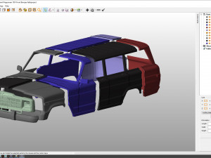 jeep grand wagoneer body for print 3Dプリントモデル