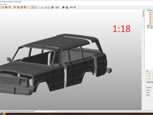 jeep grand wagoneer body for print 3Dプリントモデル