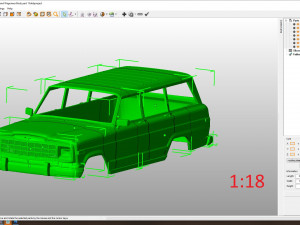 jeep grand wagoneer body for print 3Dプリントモデル