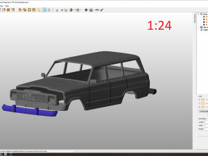 jeep grand wagoneer body for print 3Dプリントモデル