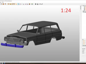 jeep grand wagoneer body for print 3D Print Model