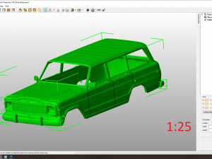 jeep grand wagoneer body for print 3Dプリントモデル