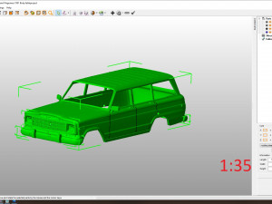 jeep grand wagoneer body for print 3Dプリントモデル