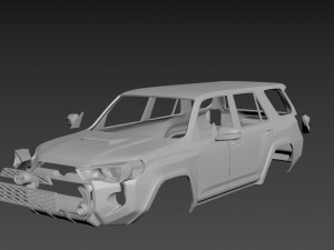 toyota 4runner 5 gen 3D Принт Модель