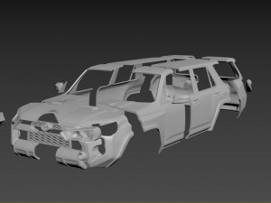 toyota 4runner 5 gen 3D Принт Модель