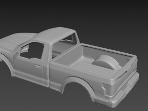 Fo-rd f-150 2020 regular cab body for print 3D प्रिंट मॉडल