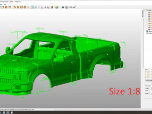 Fo-rd f-150 2020 regular cab body for print 3D Print Model