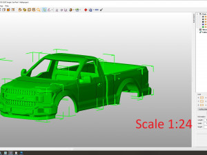 Fo-rd f-150 2020 regular cab body for print 3D प्रिंट मॉडल
