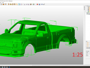 Fo-rd f-150 2020 regular cab body for print 3D प्रिंट मॉडल