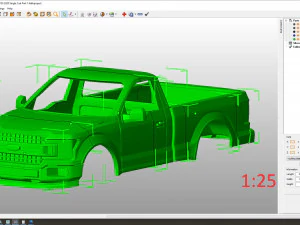 Fo-rd f-150 2020 regular cab body for print 3D Print Model