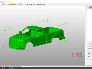 Fo-rd f-150 2020 regular cab body for print 3D प्रिंट मॉडल