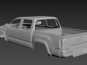 toyota tacoma 2020 body for print 3D 打印模型