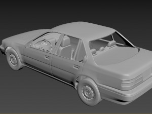 honda acord 1989 body for print 3D-Druckmodell