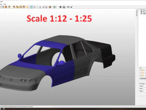 honda acord 1989 body for print 3D Print Model