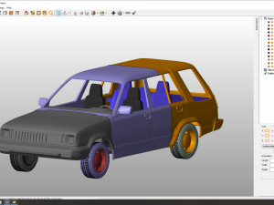 toyota tercel 4wd 1986 body for print 3D printmodel