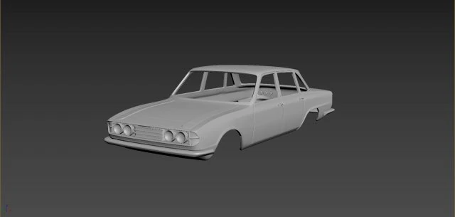 triumph 20002500 mk2 1969-1977 body for print 3D Print Model .c4d .max .obj .3ds .fbx .stl .blend 