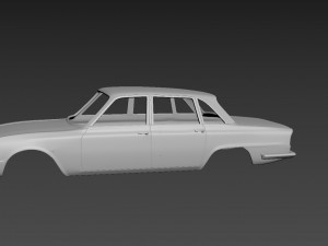 triumph 20002500 mk2 1969-1977 body for print Modello di stampa 3D