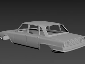 triumph 20002500 mk2 1969-1977 body for print 3D Print Model