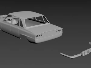 triumph 20002500 mk2 1969-1977 body for print 3D Print Model