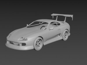toyota supra 1993 tuning body for print 3D 프린트 모델
