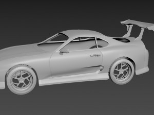 toyota supra 1993 tuning body for print Modelo de Impressão 3D