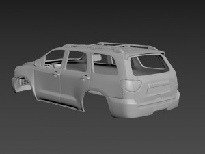 toyota sequoia 2 gen 3D प्रिंट मॉडल