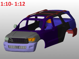 toyota sequoia 2 gen 3D प्रिंट मॉडल