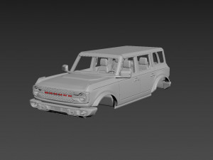 fo rd bron co 2021 body for print 3D 打印模型