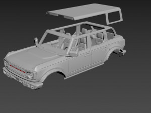 fo rd bron co 2021 body for print 3D 打印模型