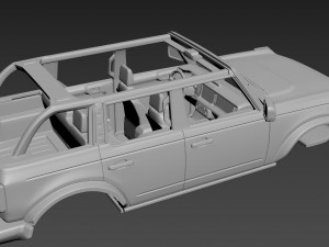 fo rd bron co 2021 body for print 3D 打印模型