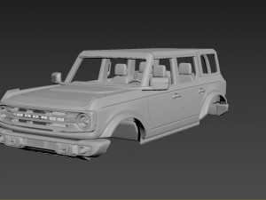 fo rd bron co 2021 body for print 3D 打印模型
