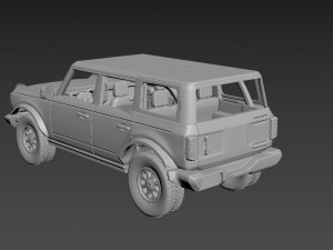 fo rd bron co 2021 body for print 3D 打印模型
