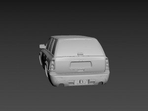 chevrolet trailblaizer 2007 body for print 3D Принт Модель
