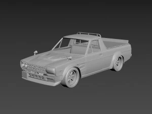 carrozzeria Nissan Sunny Hakotora per la stampa Modello di stampa 3D