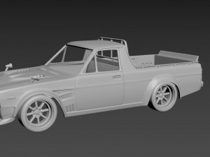 nissan sanny hakotora body for print 3D प्रिंट मॉडल
