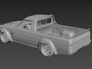 nissan sanny hakotora body for print 3D प्रिंट मॉडल