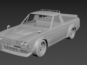 nissan sanny hakotora body for print 3D प्रिंट मॉडल