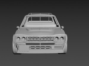 nissan sanny hakotora body for print 3D प्रिंट मॉडल