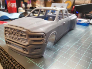 Bodi Dodge ram 3500 2020 untuk dicetak Model Cetak 3D