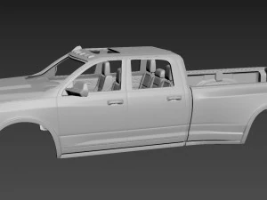 Dodge ram 3500 2020 body for print 3D Print Model