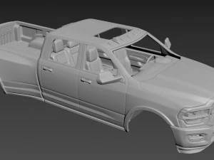 Dodge ram 3500 2020 body for print 3D Print Model