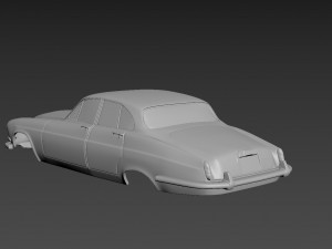 jaguar mkx body for print 3Dプリントモデル