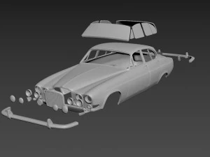 jaguar mkx body for print 3D Print Model