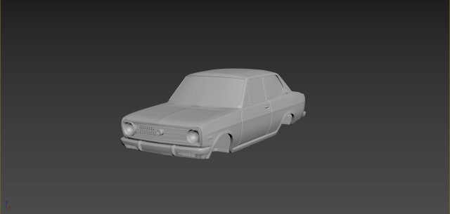 datsun 1200 deluxe body for print Modelo de Impressão 3D .c4d .max .obj .3ds .fbx .stl .blend 
